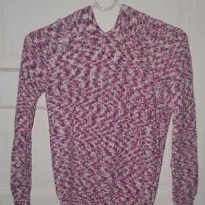 DKNY NEW Girls Pink Kids size M 10-12 Sweatshirt Hoodie Knit Warm Cozy